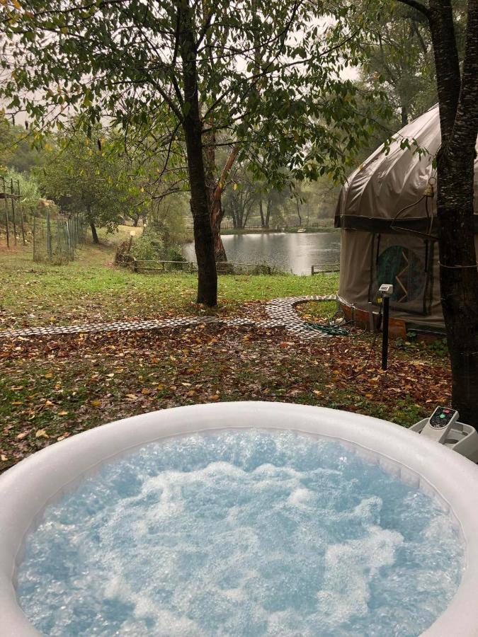 Hotel Romantic Yurt In Nature Reserve With Jacuzzi Anversa Degli Abruzzi Esterno foto